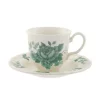 Чашка з блюдцем, 240 мл, кераміка, Італія - 1