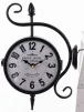 Годинник двосторонній, 32*22*9 см, колір чорний - 1