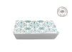 Мильниця Label Provence CERAMIQUE PLAT (12 x 8,5 x 2,5) Fleur De Lys Turquoise - 1