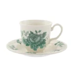 Чашка з блюдцем, 240 мл, кераміка, Італія
