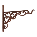 Гачок для кашпо, 20*18*2 см, чавун