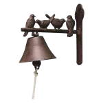 Дзвоник «Птахи», 11*22*19 см, чавун