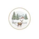 Тарілка WHITE FOREST, 19 см, порцеляна