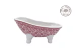 Мильниця Label Provence BAIGNOIRE CERAMIQUE (15 x 6,5 x 7) Fleur De Lys Rouge