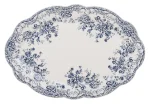 Блюдо овальне порцелянове D30.5*20.5см Англійська троянда