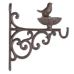 Гачок-Годівничка з пташкою, 19*14*22 см, чавун