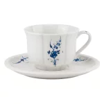 Чашка з блюдцем "Лазурний розпис", 250 мл, кераміка