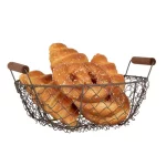 Металевий кошик з ручками, 27*9/14 см