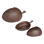 Ключниця «Жолудь», L 7.7 x D 13.1 x H 7.1 см, чавун