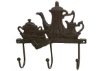 Вішалка «Чаювання», 19.5*5*18см, чавун