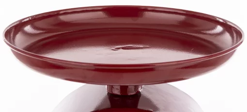 Годинник у вигляді вагів, 27*26*25 см, метал, колір червоний