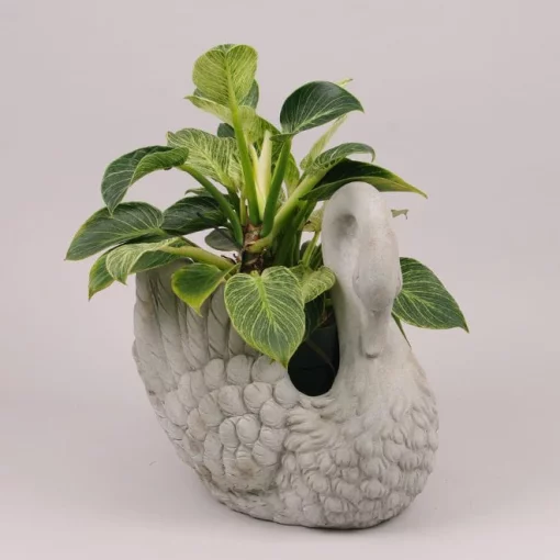 Кашпо &laquo;Лебідь&raquo; більше, 37*23*32 см, бетон