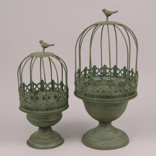 Кашпо-клітка (більше), 20*42 см, метал