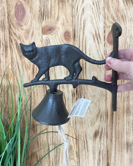 Дзвоник &laquo;Кіт&raquo;, 18*18*7 см, чавун