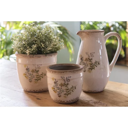 Глечик-ваза, 17*13*22 см, кераміка