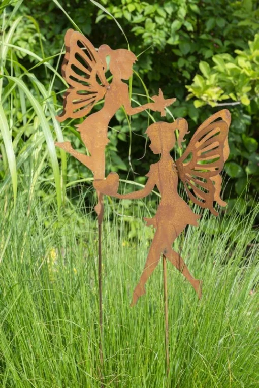 Декор на штекері &laquo;Фея&raquo;, 26x6xH41см/28x7xH41см + штекер 77см