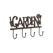 Вішак на чотири гачки &laquo;Сад&raquo;, 30*5*17 см, чавун
