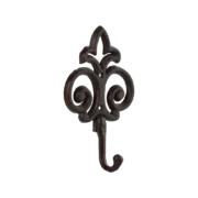 Гачок &laquo;Лілія&raquo;, 11*5*20 см, чавун, 2 вида