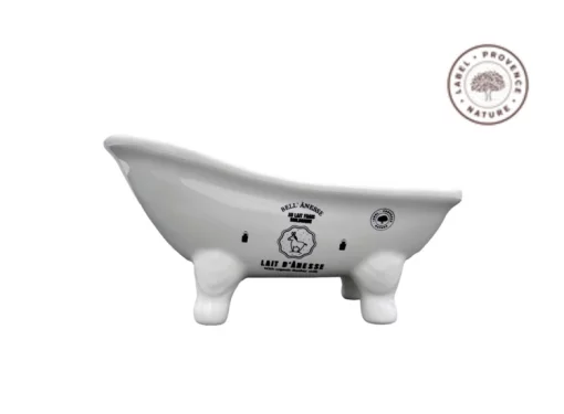 Мильниця Label Provence BAIGNOIRE CERAMIQUE (15 x 6,5 x 7) Lait D'&Acirc;nesse
