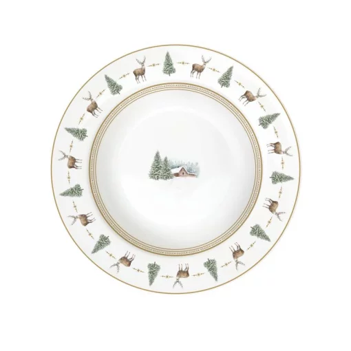 Тарілка супова, 21 см, порцеляна