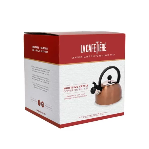 Чайник La Cafeti&egrave;re Copper, 1300 мл, метал