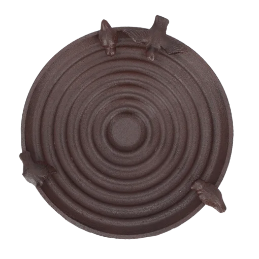 Годівниця-напувалка на ніжці, Д 27,2 x Г 27,2 x В 60 см, чавун