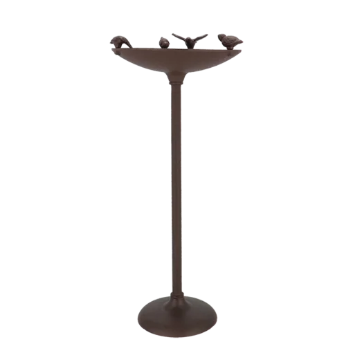 Годівниця-напувалка на ніжці, Д 27,2 x Г 27,2 x В 60 см, чавун