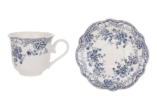 Набір порцеляновий Англійська троянда: чашка 250мл з блюдцем