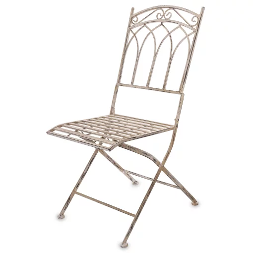 Набір стіл (76*69 см) + 2 стільця (90*41*58 см), метал