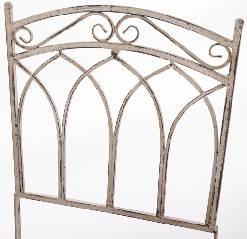 Набір стіл (76*69 см) + 2 стільця (90*41*58 см), метал