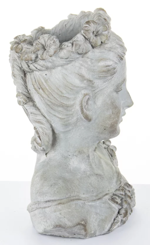 Кашпо-ваза,  30x24x14 см, бетон