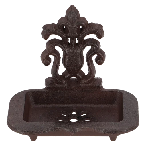 Мильниця на ніжках, Д 15,1 x Г 10,7 x В 13,7 см, чавун