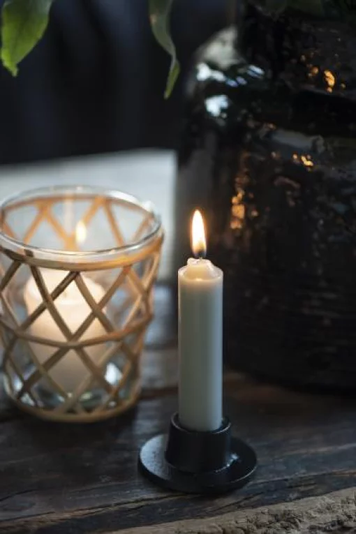 Свічка, 2*11 см, колір ніжно зелений