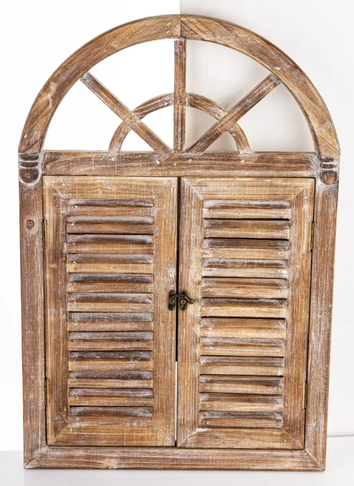 Дзеркало зі ставнями, 60x40x3,5 см, дерево