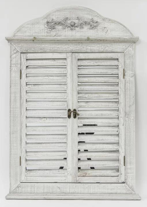 Дзеркало зі ставнями, 80x55x4 см, дерево