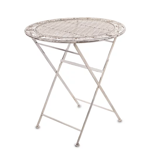 Набір стіл (76*69 см) + 2 стільця (90*41*58 см), метал