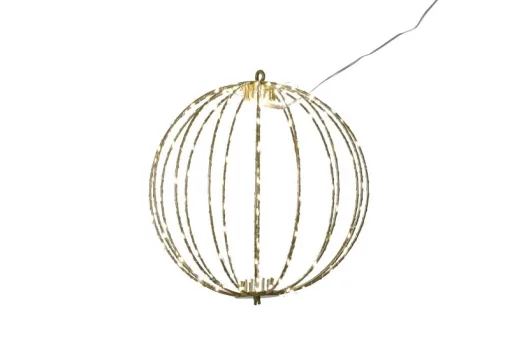 Підвісна куля D30см з підсвіткою від мережі