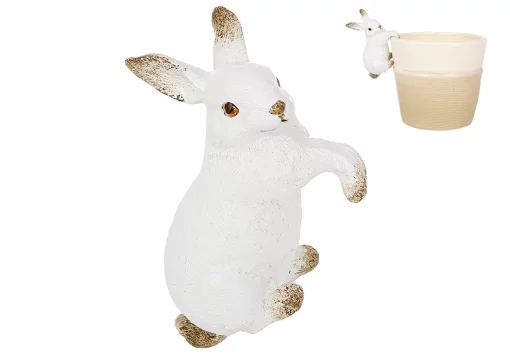 Декоративна фігурка Кролик 9*6*7.5см, полістоун