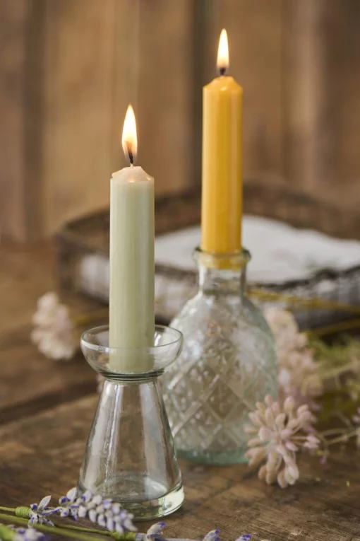 Свічка, 11*2 см, колір жовтий