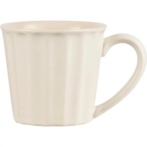 Чашка, 240 мл, кераміка, колір вершковий крем