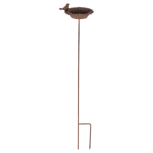 Годівничка на штекері, L 13.7 x D 13.7 x H 76.5 см, чавун