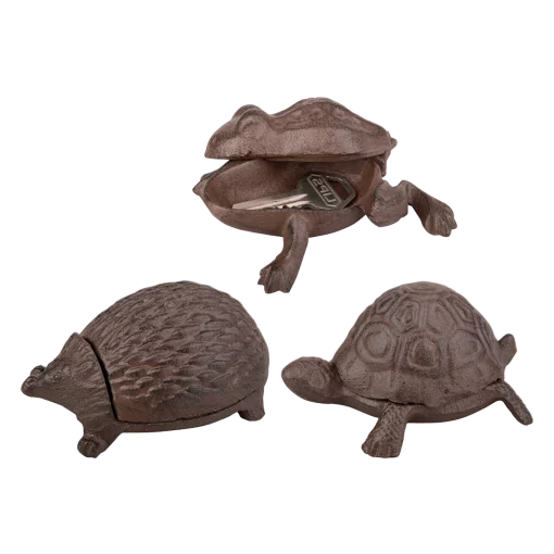 Ключниця, L 11 x D 8.6 x H 5.8 см, чавун