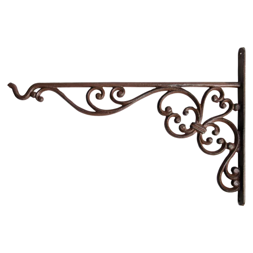 Гачок для кашпо, L 2.4 x D 35.5 x H 24.7 см, чавун