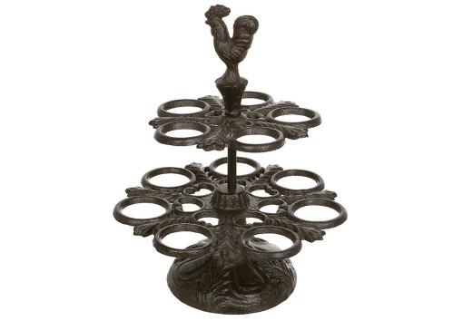 Підставка для яєць (12шт) чавун, 19*19*24см