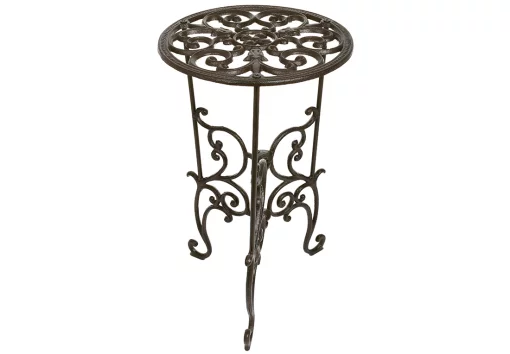 Підставка для квітів, 28*28*49.5см, чавун