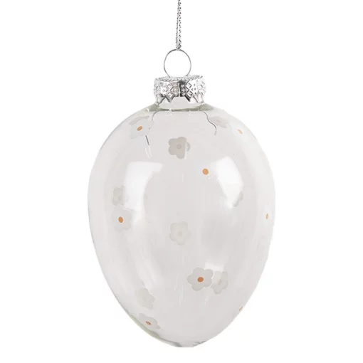 Підвіска &laquo;Яйце&raquo;, 7*10 см, скло